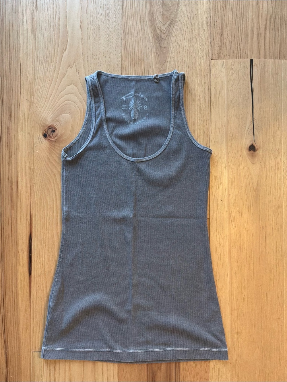 Tommy Bahama Vintage Brown Scoop Neck Tank Top, Size Small
